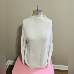 Elegant White Women's Sweater